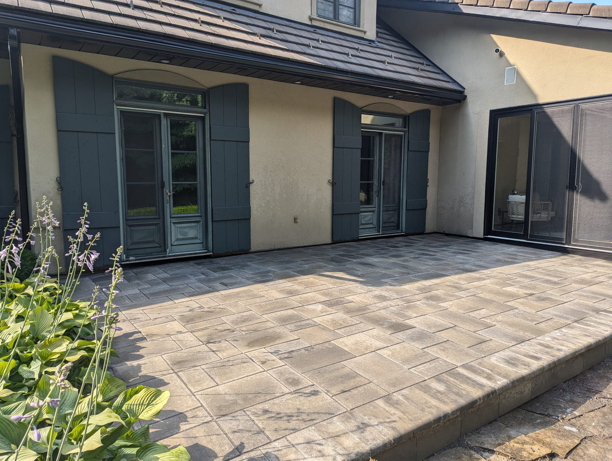 Backyard Patio Installation